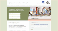 Desktop Screenshot of carnissehuisfysiotherapie.nl